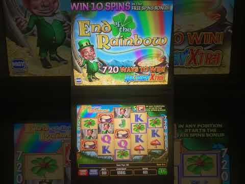 IGT End of the Rainbow Video Slot Machine