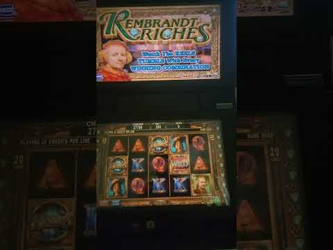 IGT Rembrandt Riches Video Slot Machine