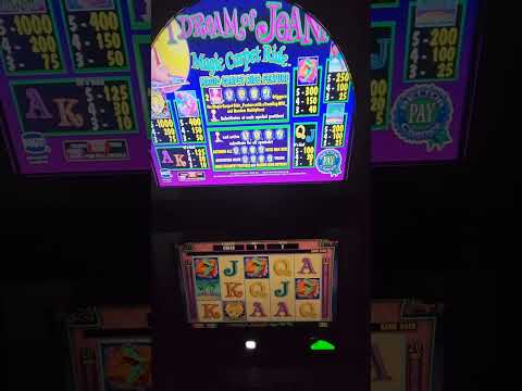 IGT I Dream of Jeannie Magic Carpet Ride Video Slot Machine