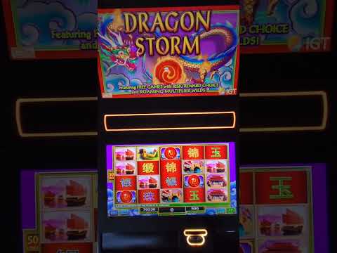 IGT Dragon Storm Video Slot Machine